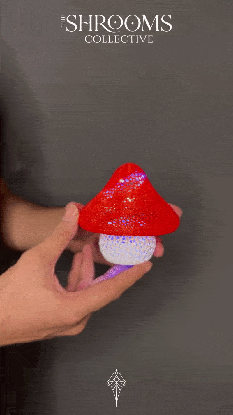 Red Mushroom Lamp
