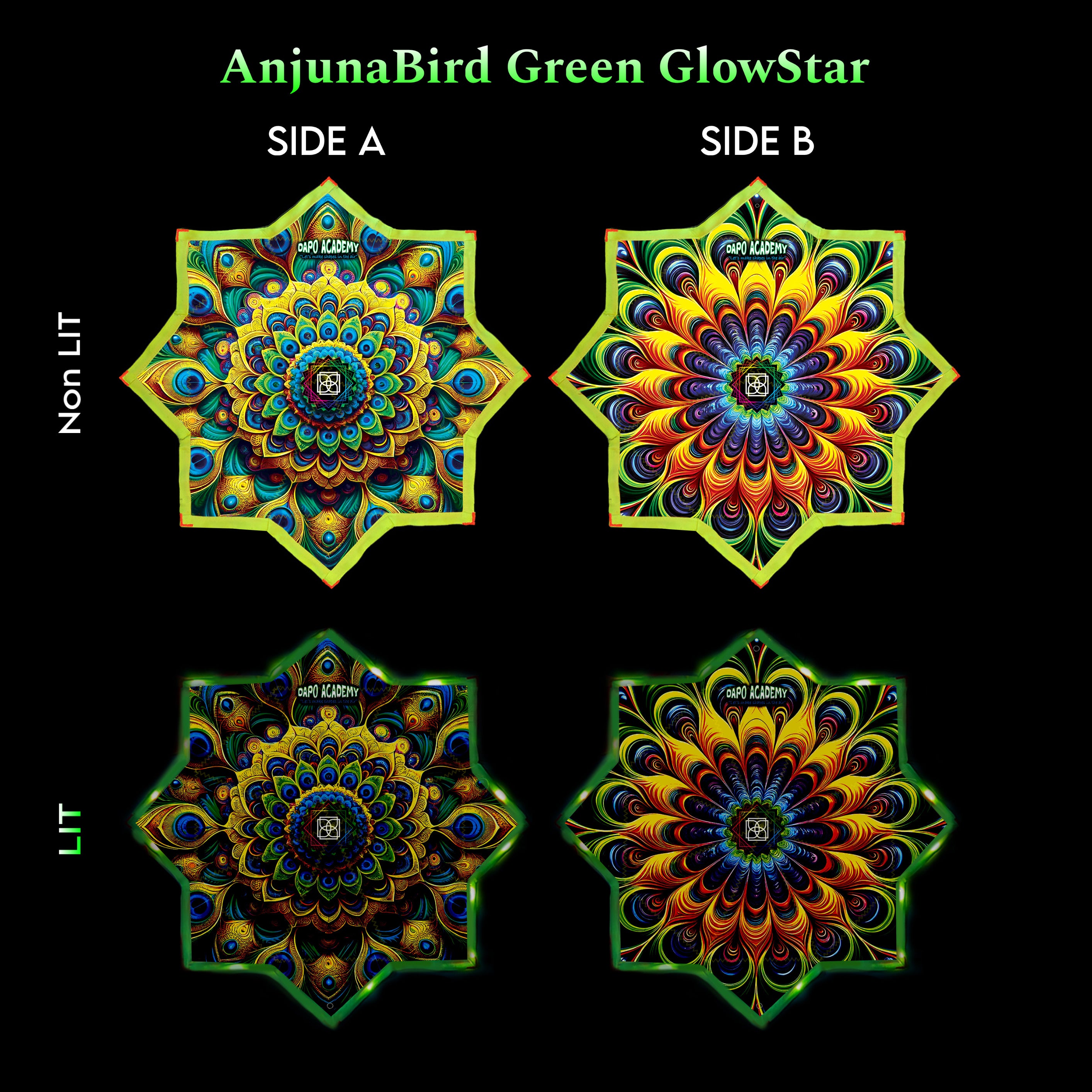 AnjunaBird Green GlowStar