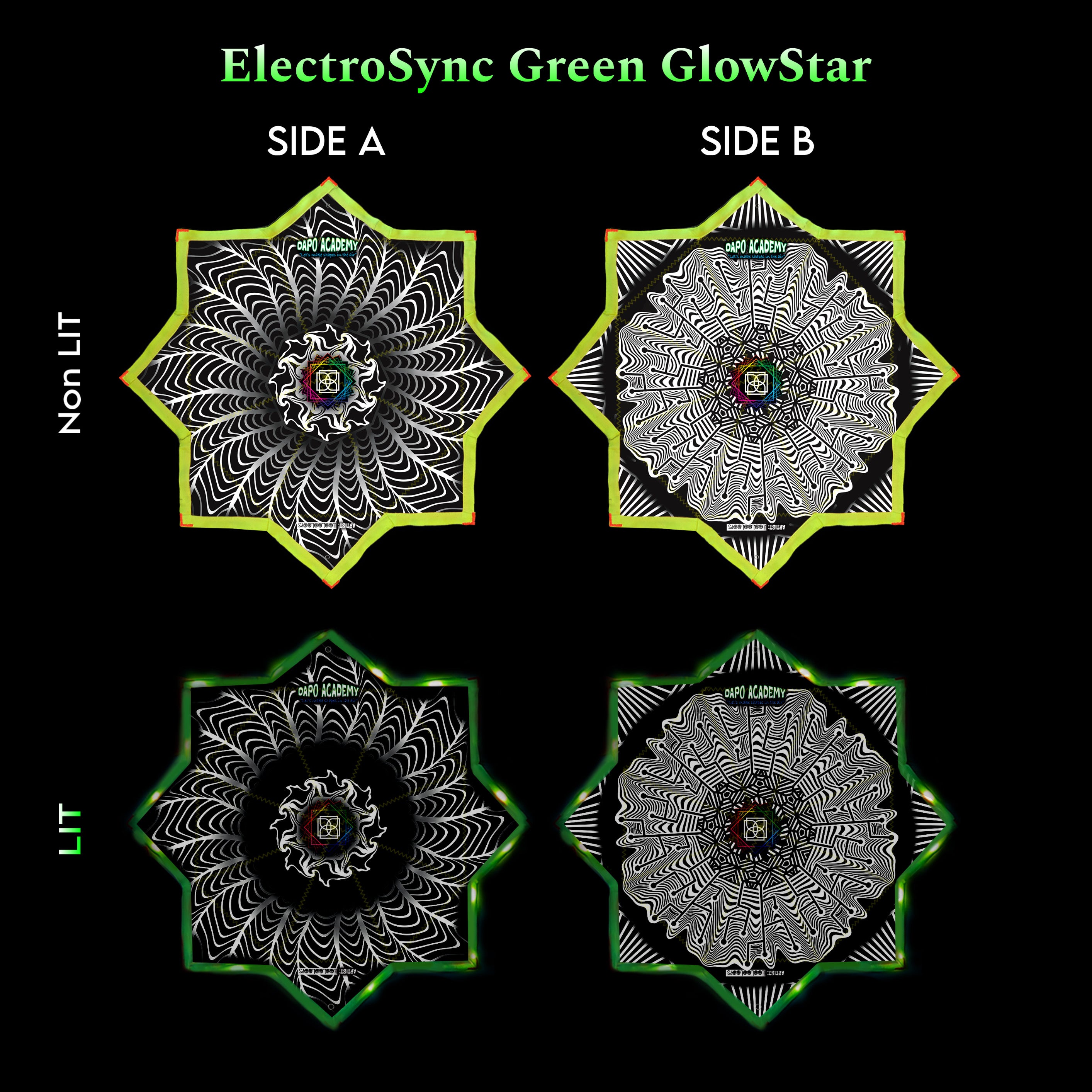 ElectroSync Green GlowStar