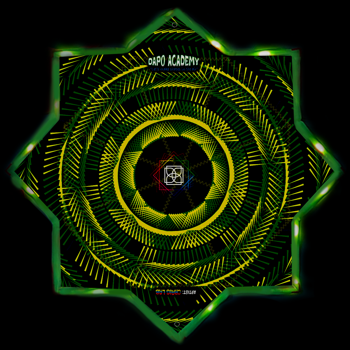 FiboMatrix Green GlowStar