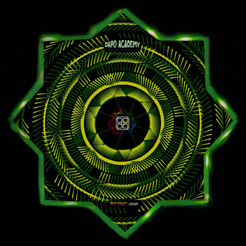 FiboMatrix Green GlowStar