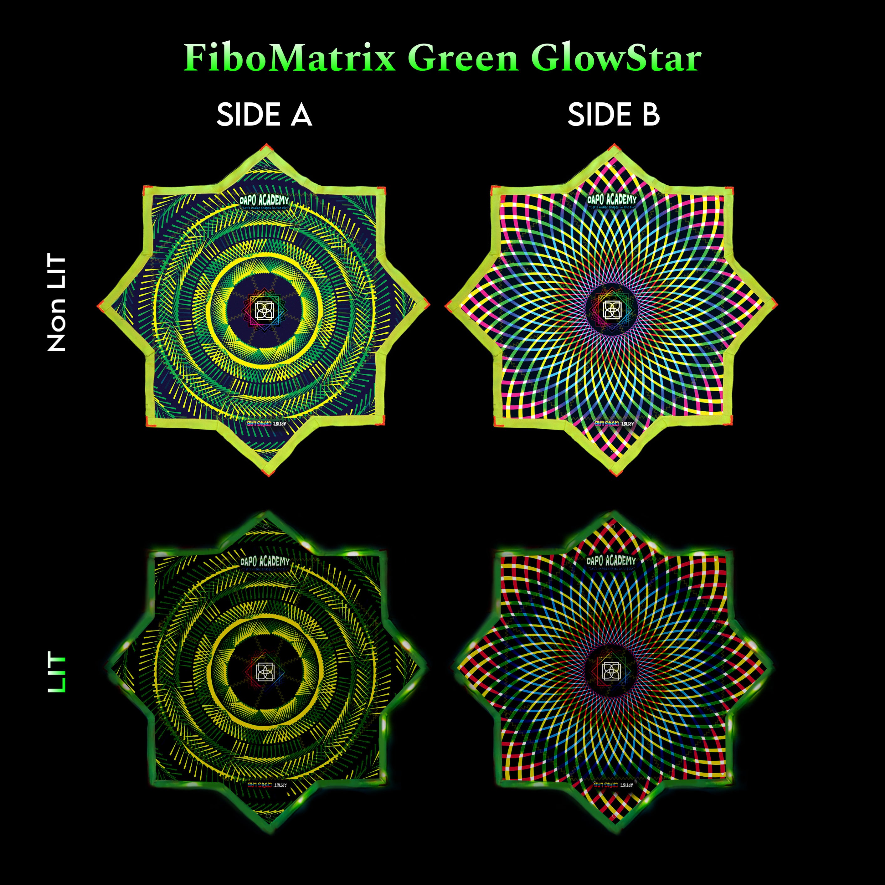 FiboMatrix Green GlowStar
