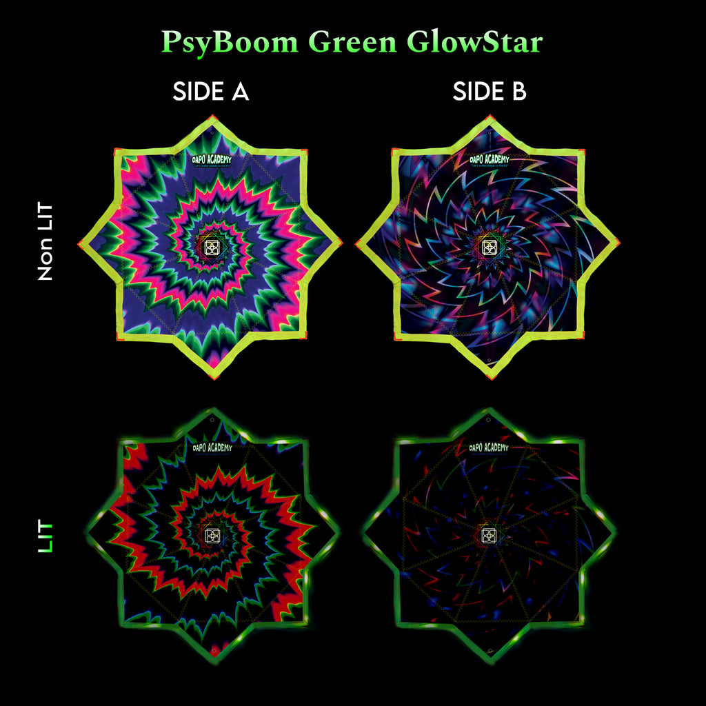 PsyBoom Green GlowStar