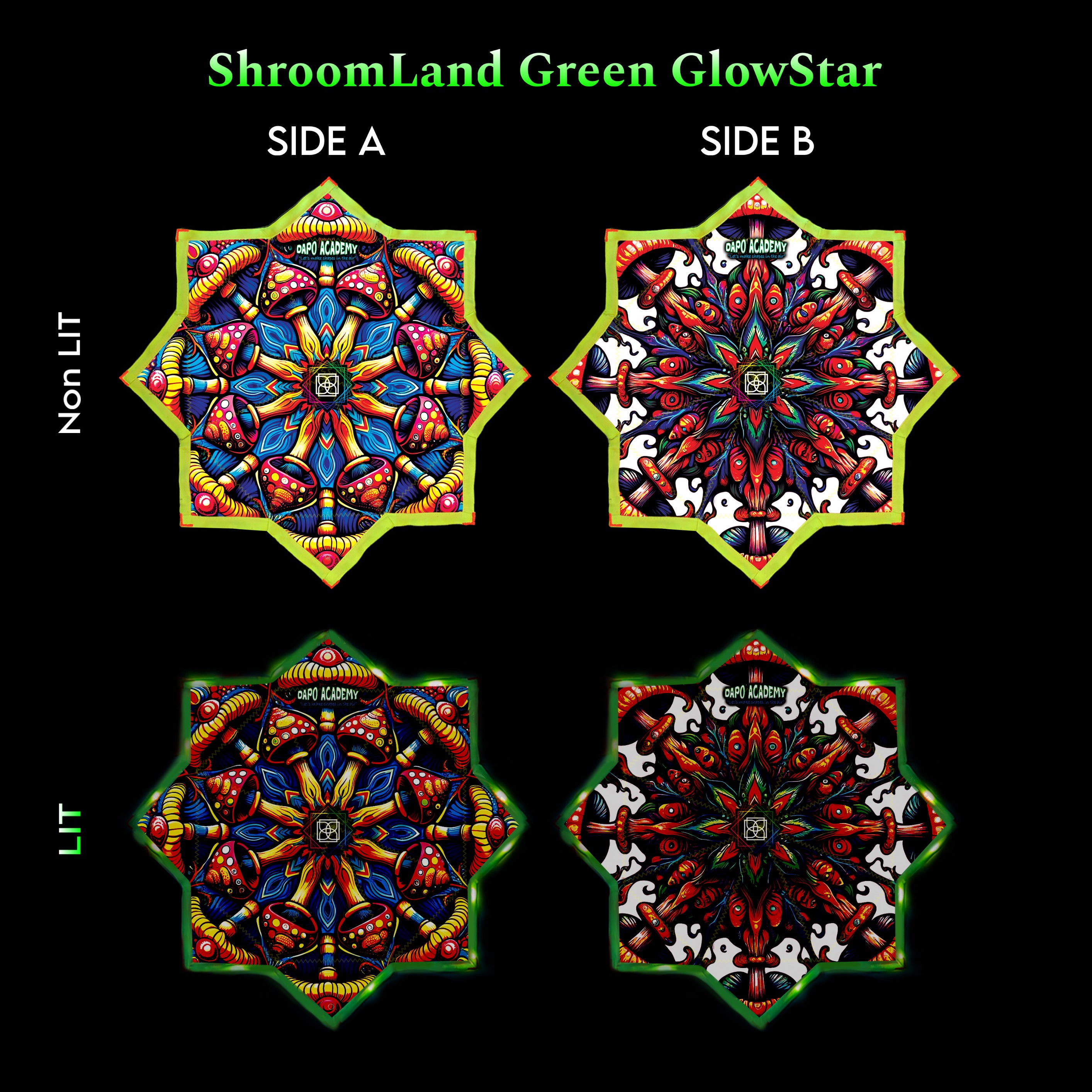 ShroomLand Green GlowStar