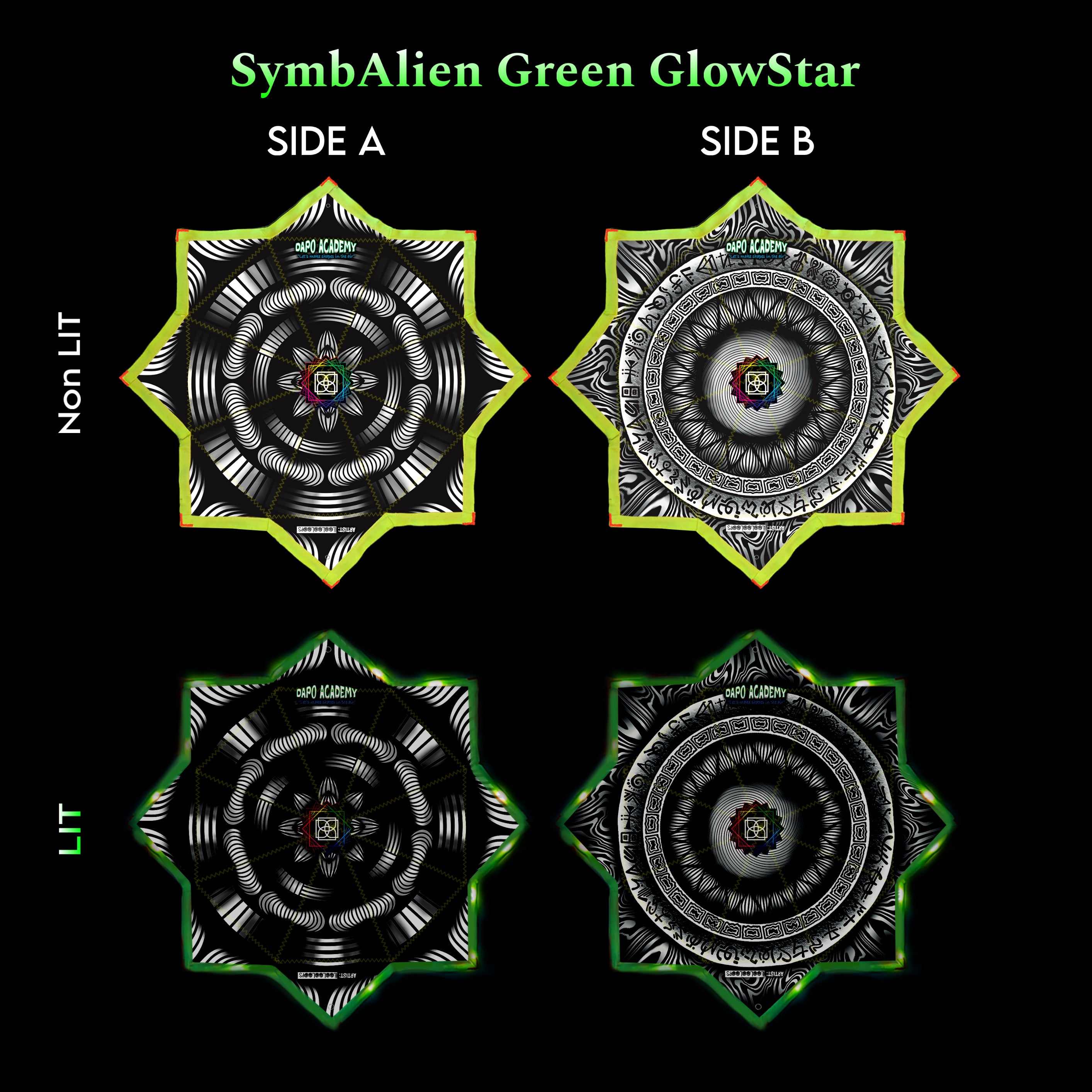 SymbAlien Green GlowStar