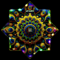 AnjunaBird Multicolor GlowStar