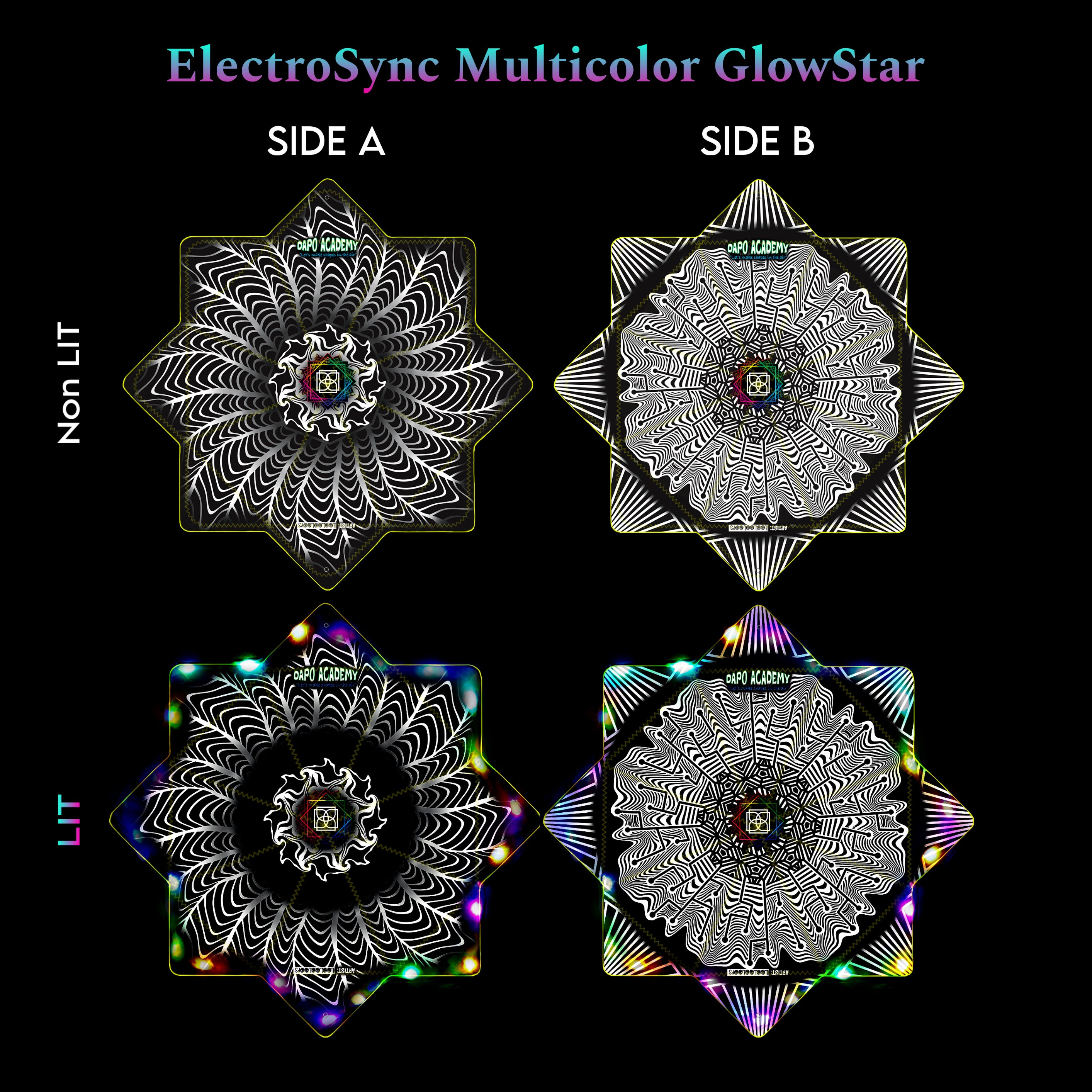 ElectroSync Multicolor GlowStar
