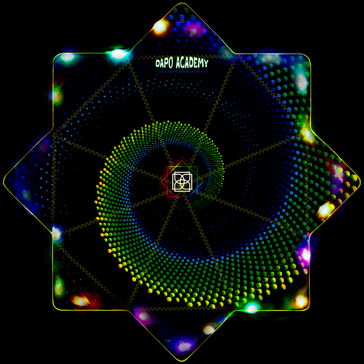 MultiLoop Multicolor GlowStar