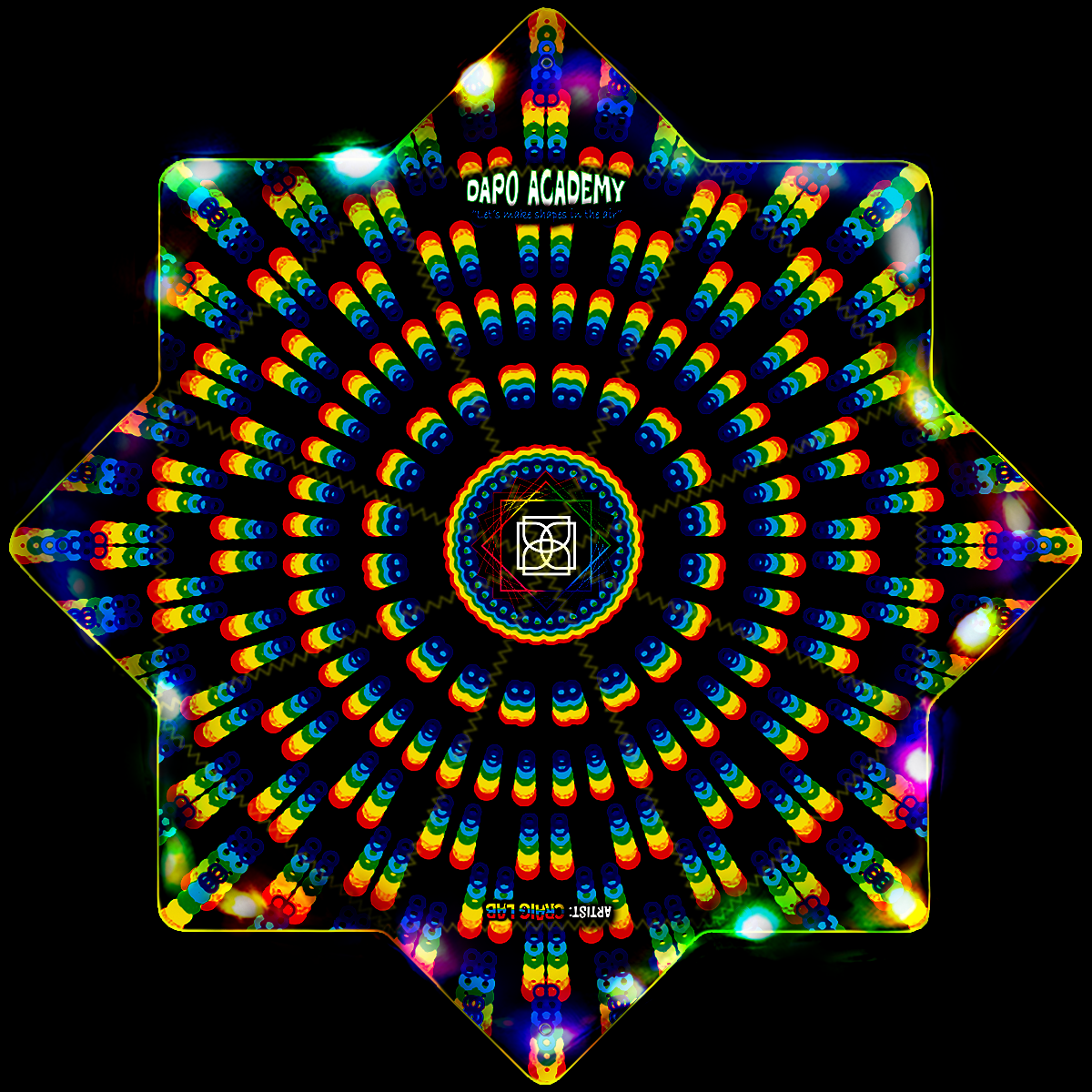 MysticBloom Multicolor GlowStar