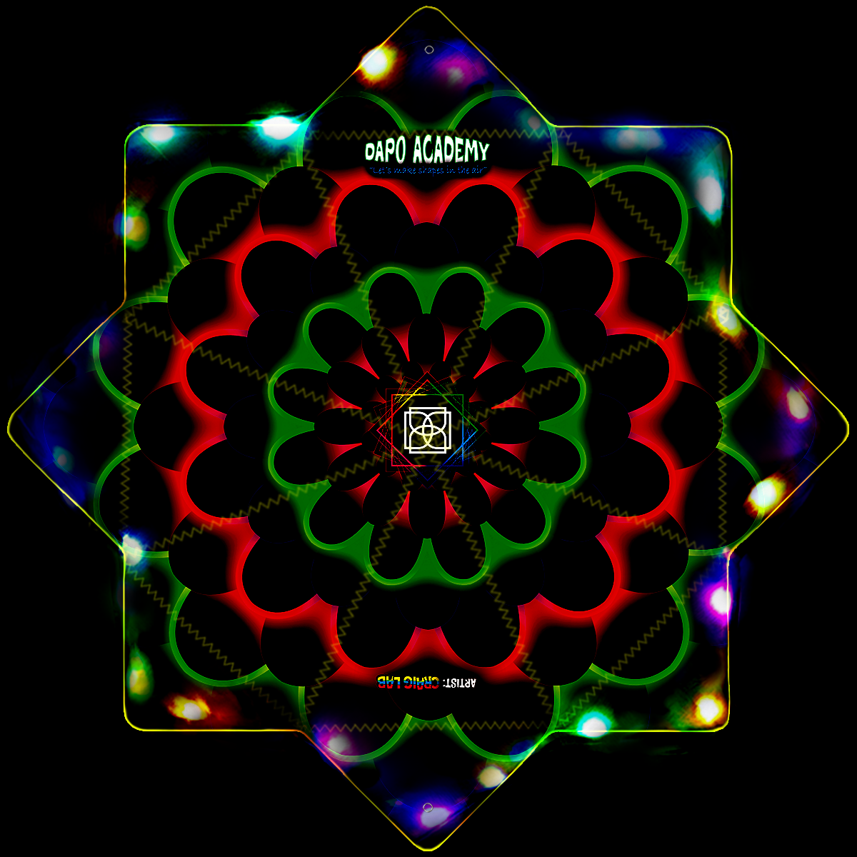 MysticBloom Multicolor GlowStar