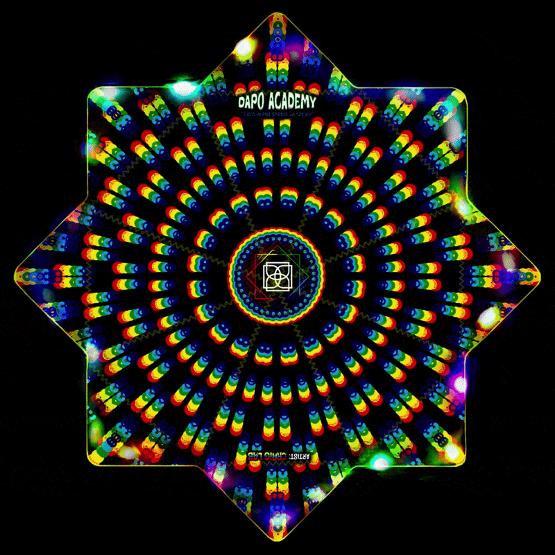 MysticBloom Multicolor GlowStar