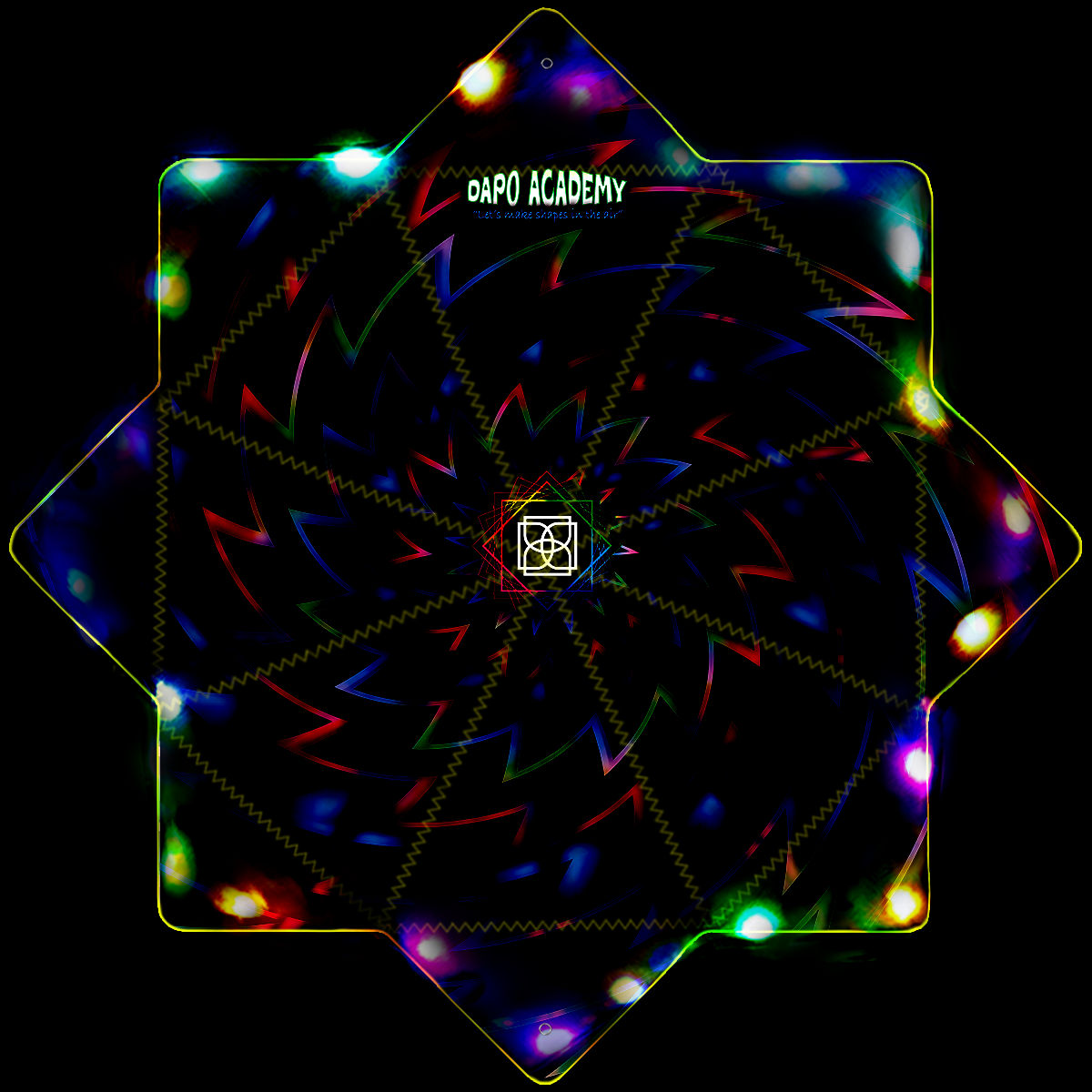 PsyBoom Multicolor GlowStar