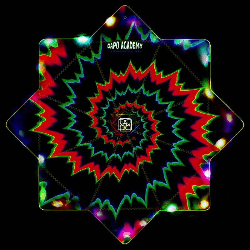 PsyBoom Multicolor GlowStar