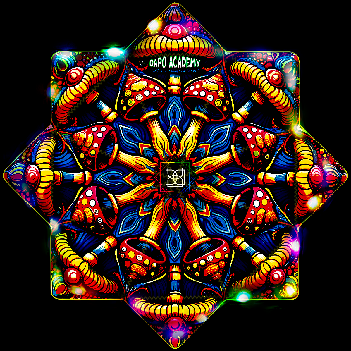ShroomLand Multicolor GlowStar