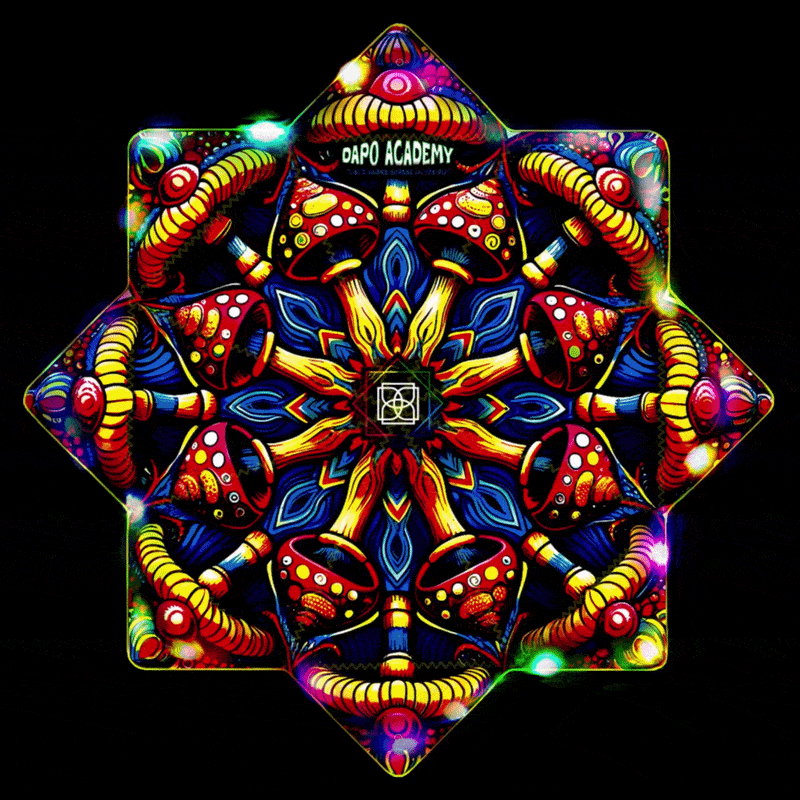 ShroomLand Multicolor GlowStar