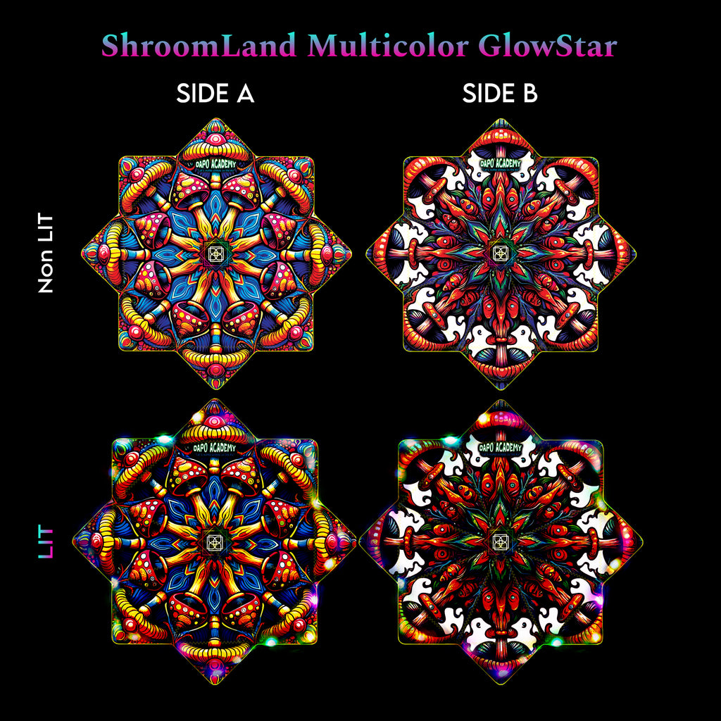 ShroomLand Multicolor GlowStar