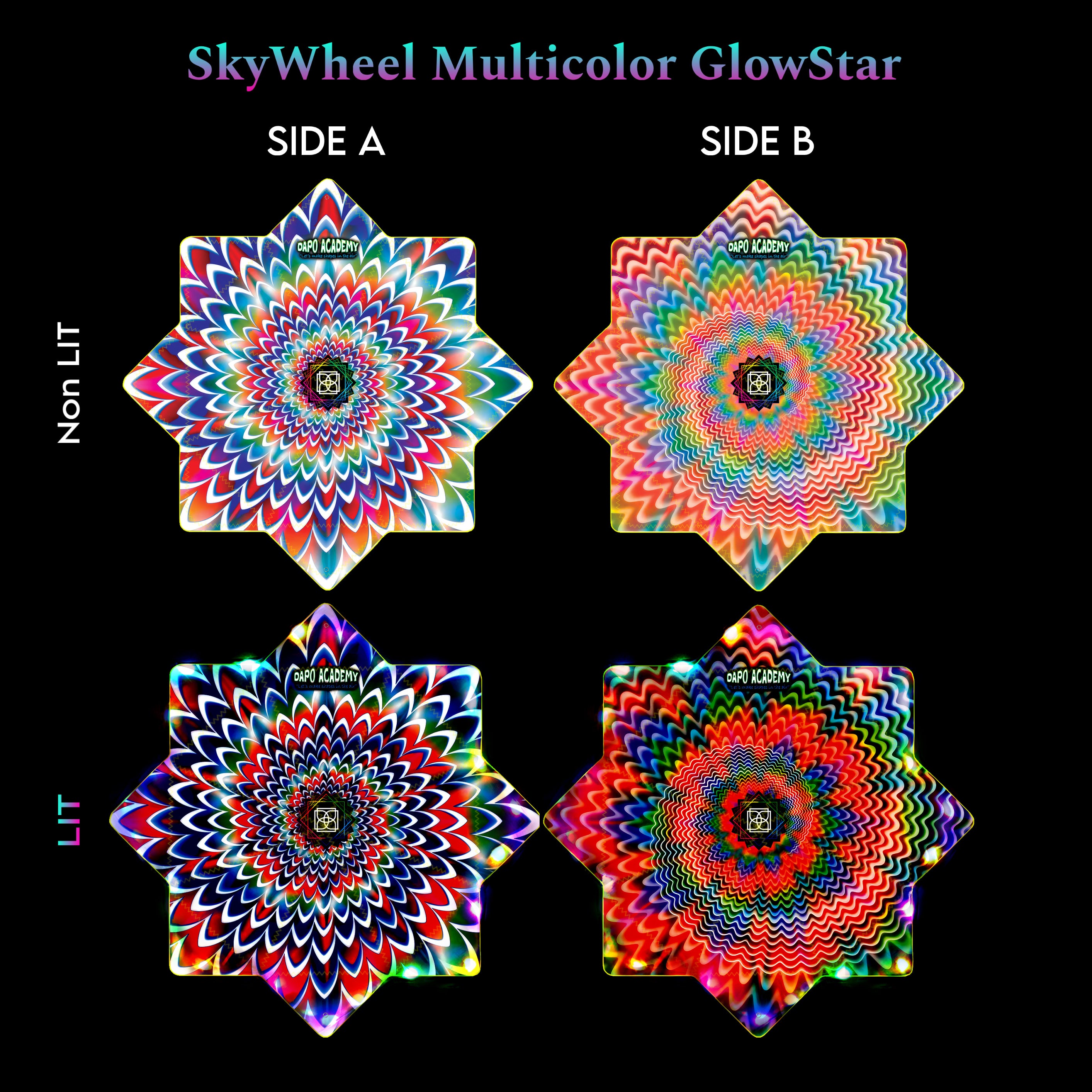 SkyWheel Multicolor GlowStar