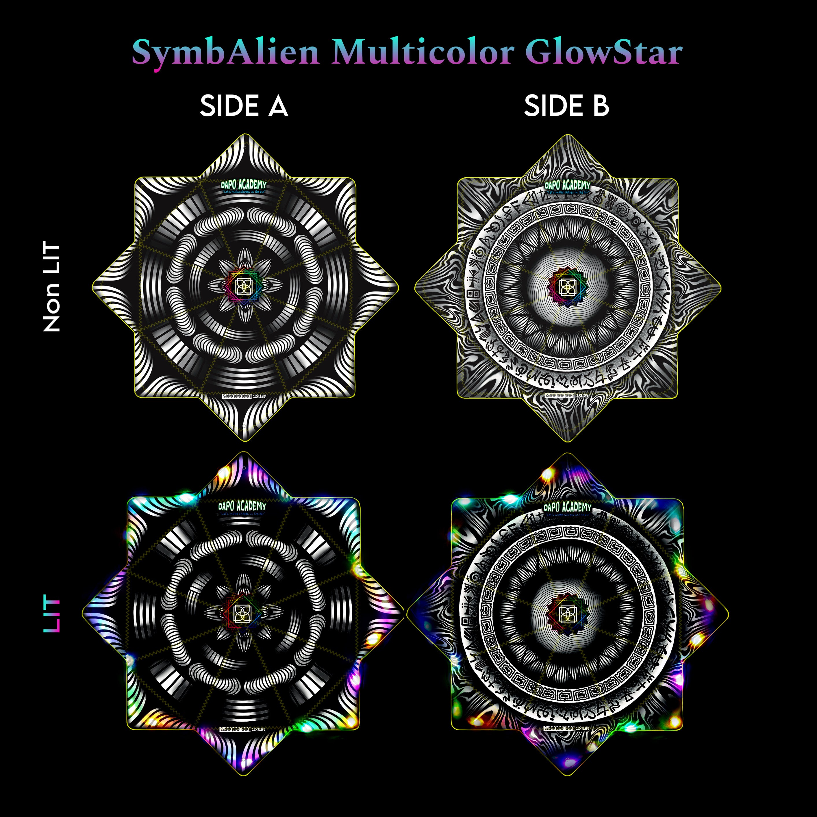 SymbAlien Multicolor GlowStar