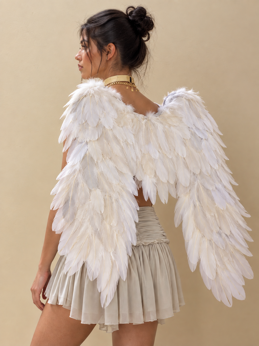 White Angel Wings