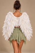 White Angel Wings
