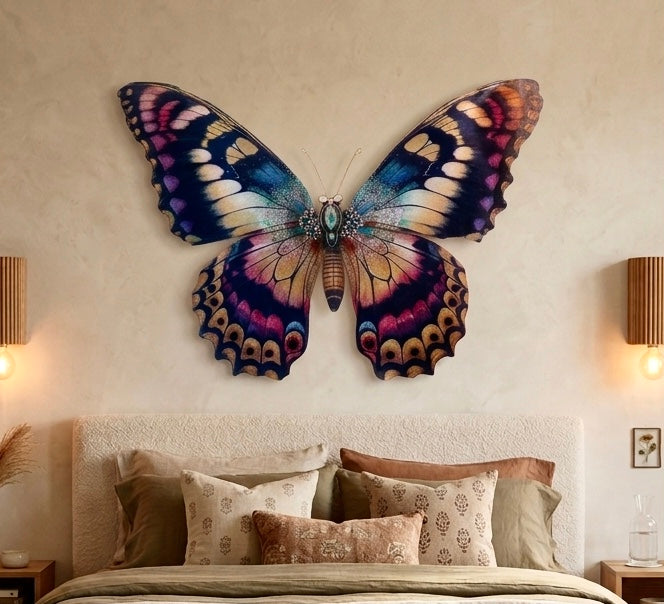 Multicolor Wall Butterfly