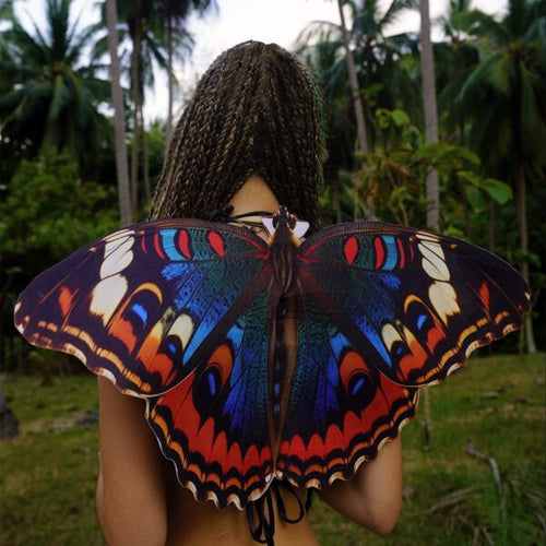 Blue Pansy Butterfly Wings
