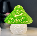 Green Mushroom Lamp