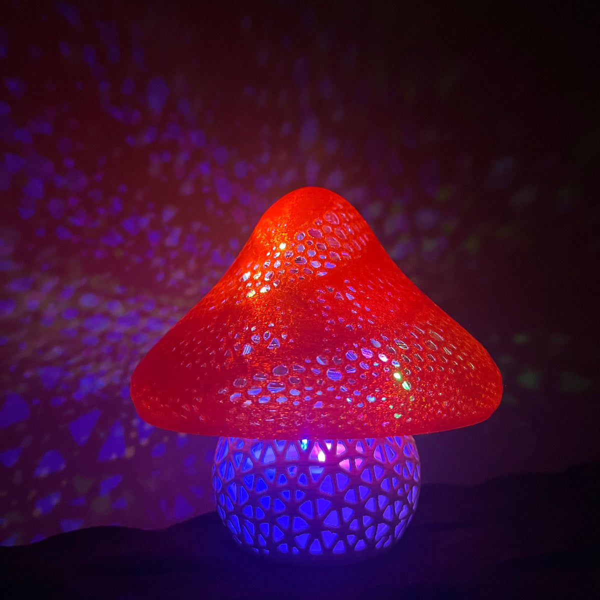 Red Mushroom Lamp