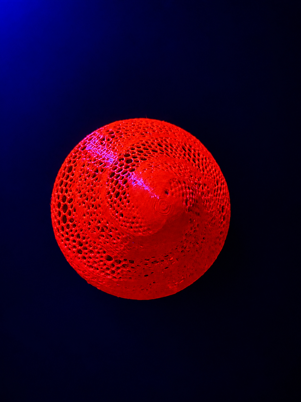 Red Mushroom Lamp