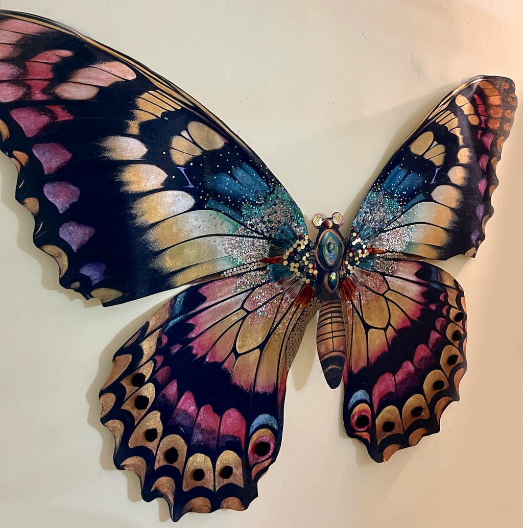 Multicolor Wall Butterfly
