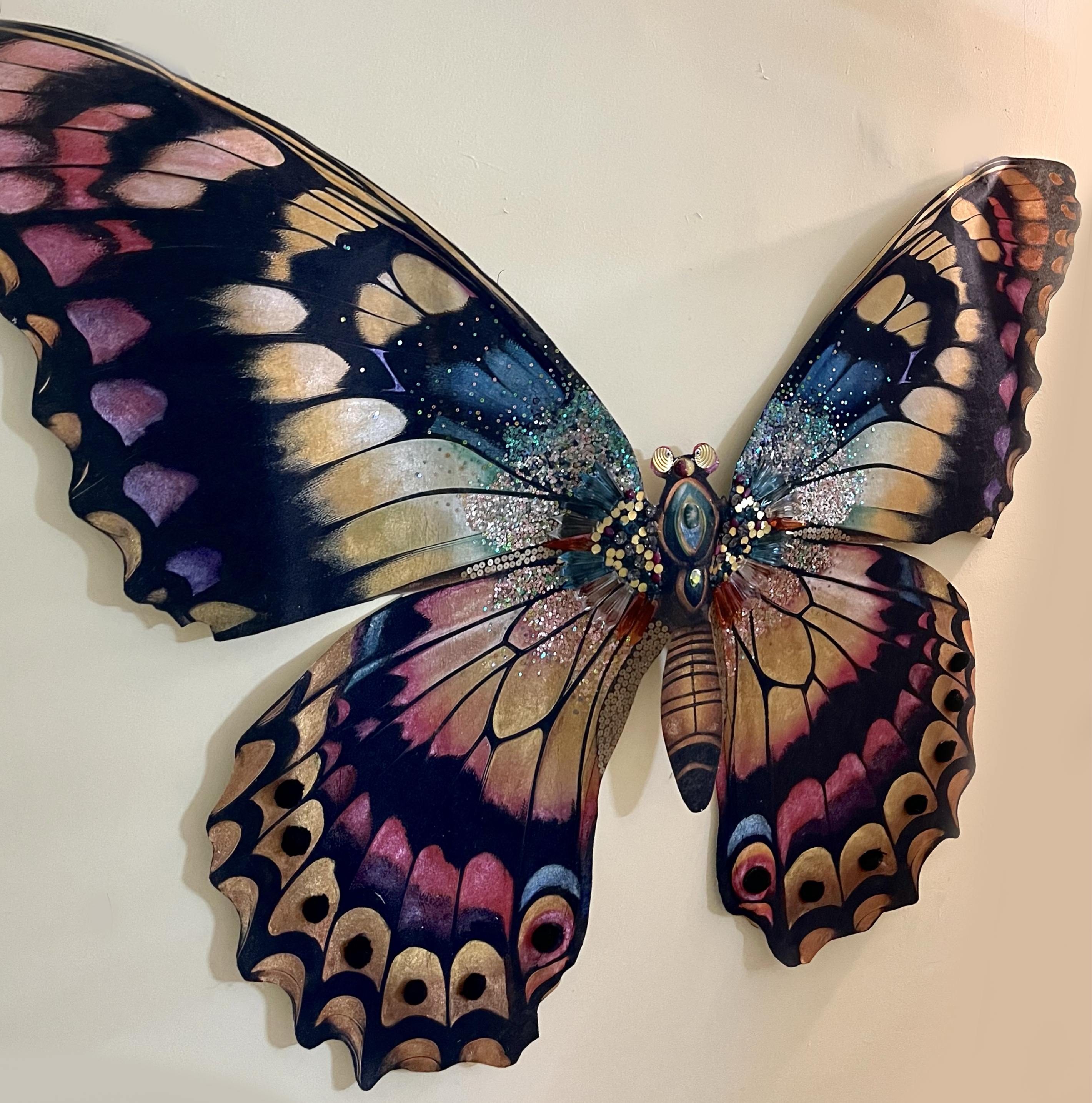 Multicolor Wall Butterfly