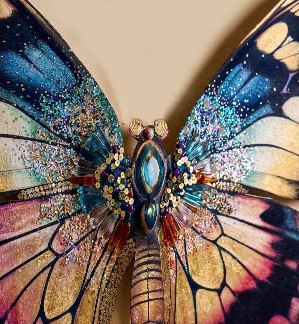 Multicolor Wall Butterfly
