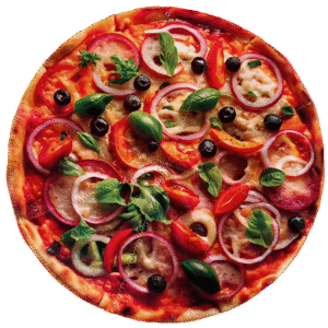Vegetarian Pizza Dapo